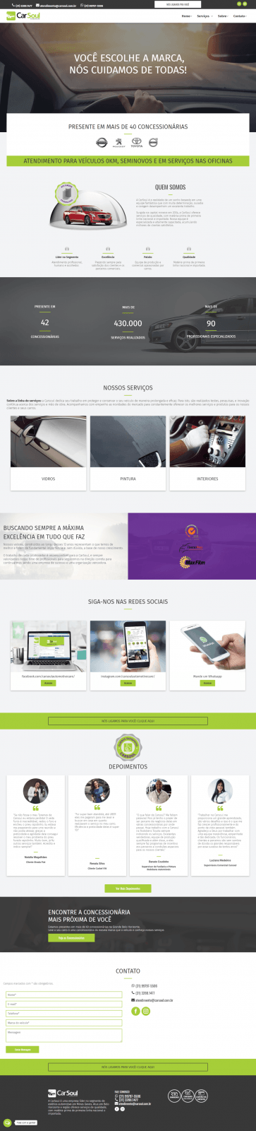 Projeto CarSoul Automotive Care